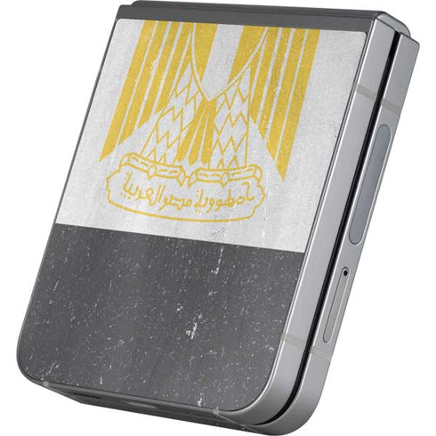 Egypt Flag Distressed Galaxy Z Flip6 Skin